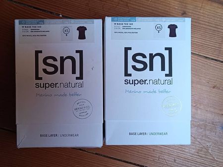 Super Natural Unterwäsche Set Merino XS