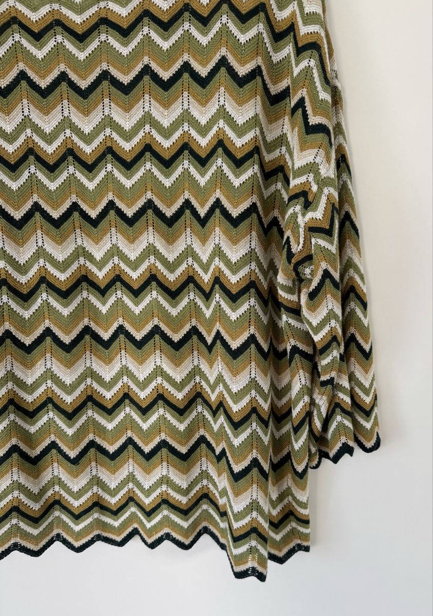 Hallhuber Maglioni & Felpe: HALLHUBER DONNA Strickpullover Gr. 44 - Zick-Zack Muster  – Nuovo (secondo la descrizione) da Flumenthal venduto da SecondLove_CH 1