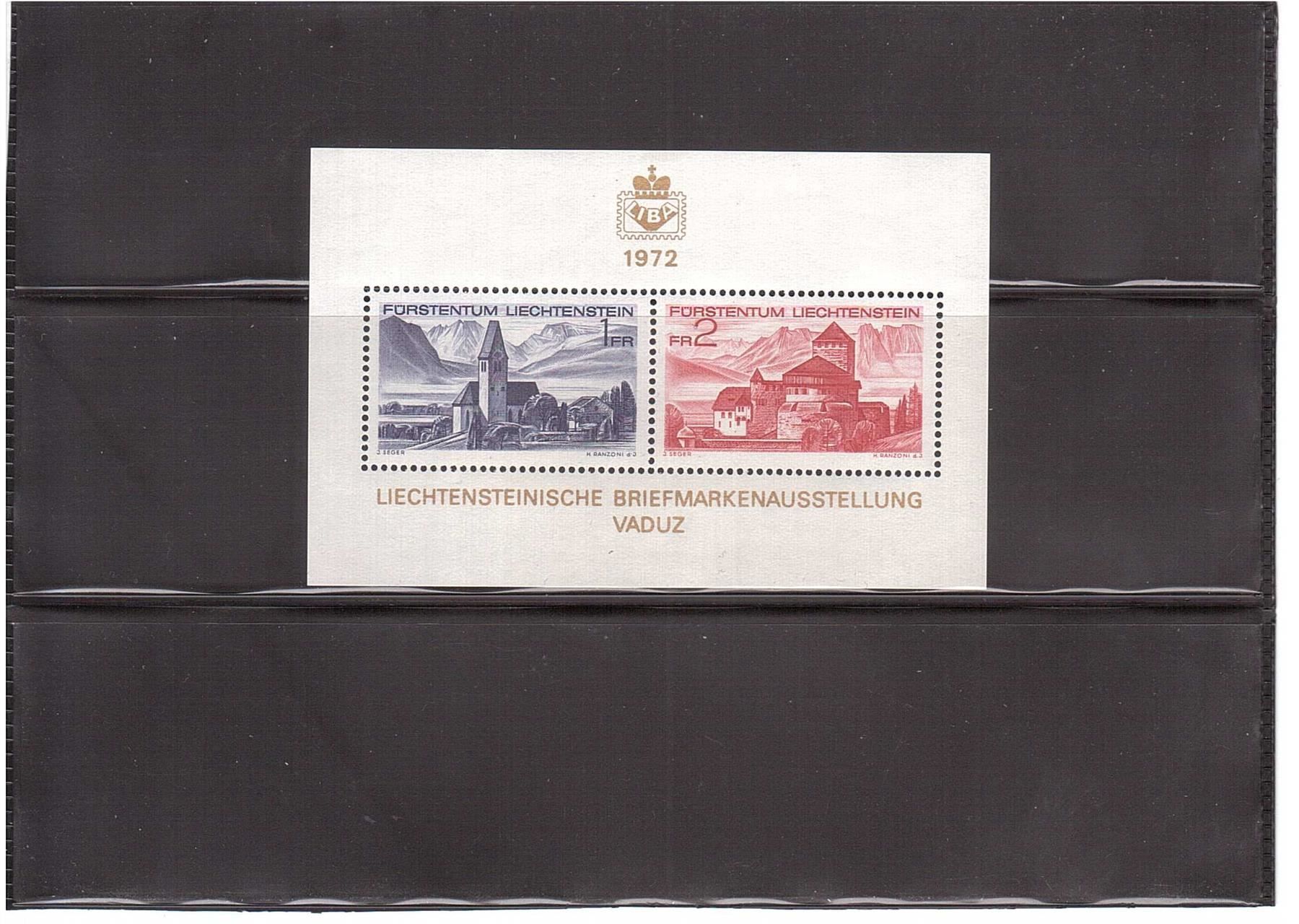 Tutti i francobolli: 1972 Block zur LIBA 1972 *** Aus ABO – Usato da Rheinau venduto da loxis