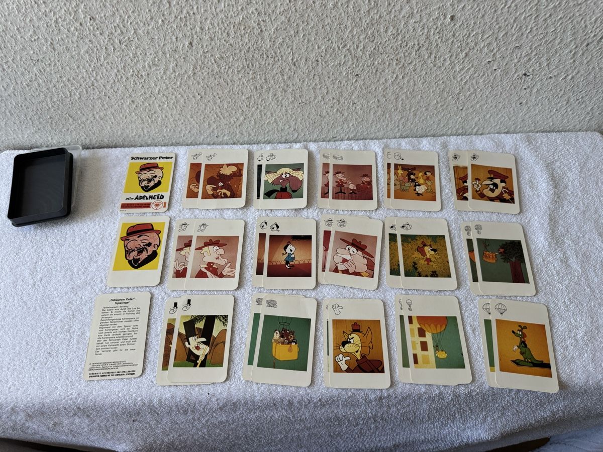 Giochi: Schwarzer Peter Kartenspiel Antik – Usato da Lenzburg venduto da Meister_k