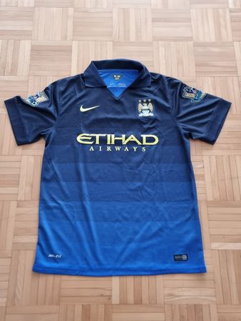 Sergio Aguero / Manchester City 2014-15 Auswärtstrikot