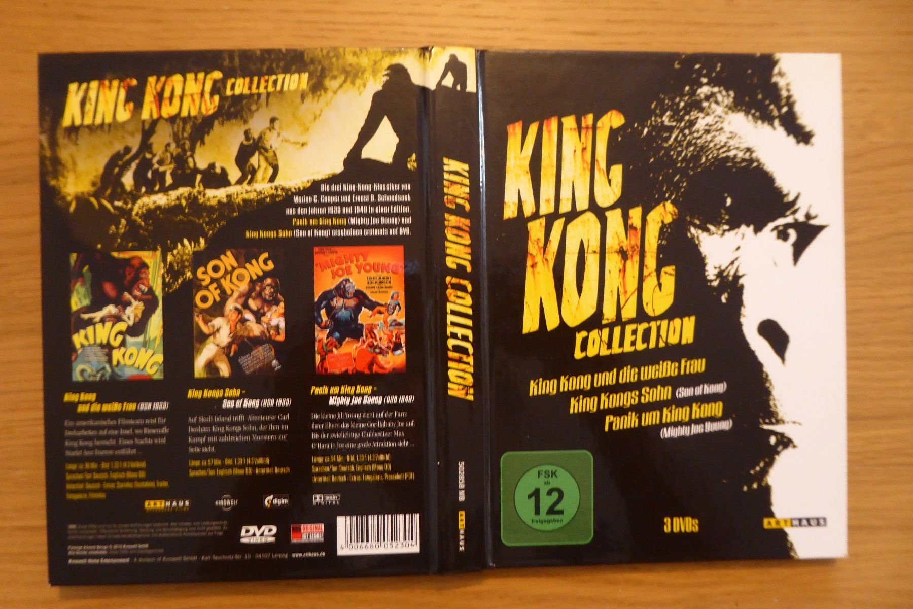 Tutti i DVDs: 3xDVD King Kong Collection – Usato da Allschwil venduto da Summelsarium