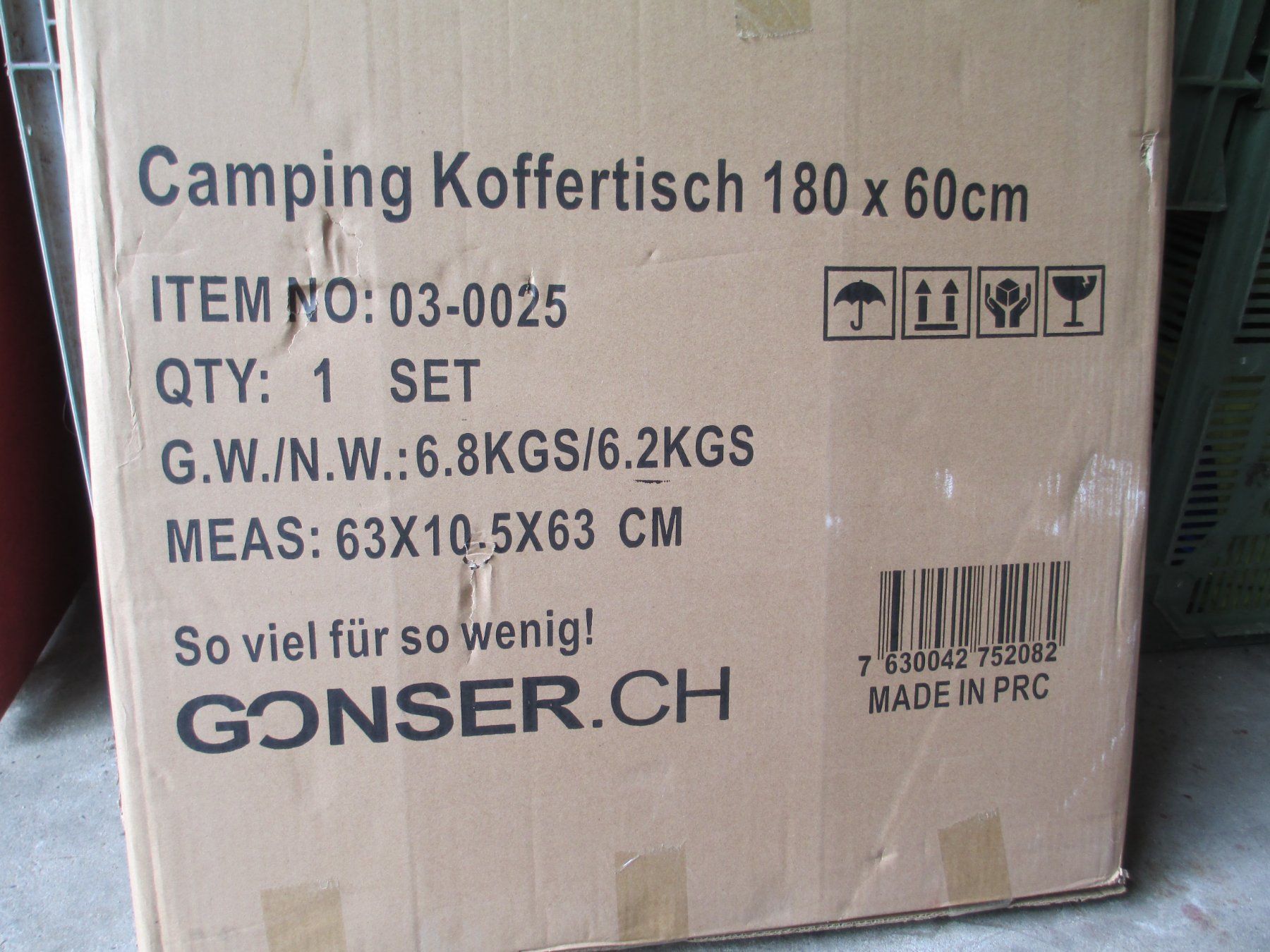 Tische: Camping Koffertisch – Neu (gemäss Beschreibung) aus La Heutte von  3