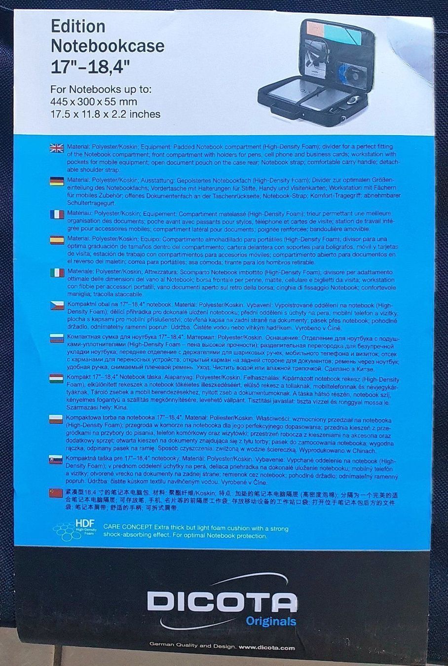 Borse: Notebookcase Dicota 17 - 18.4 – Nuovo e nell'imballaggio originale da Bonstetten venduto da wudeli79 2