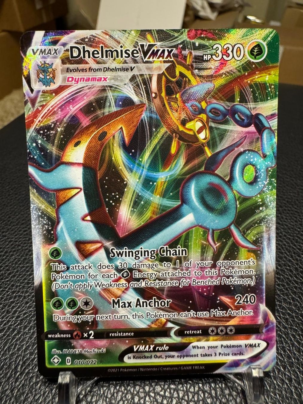 Pokémon Sammelbilder & Trading cards: Dhelmise VMAX | Ultra Rare | SHF 10/72 | EN – Gebraucht aus Spreitenbach von Snacky96 2