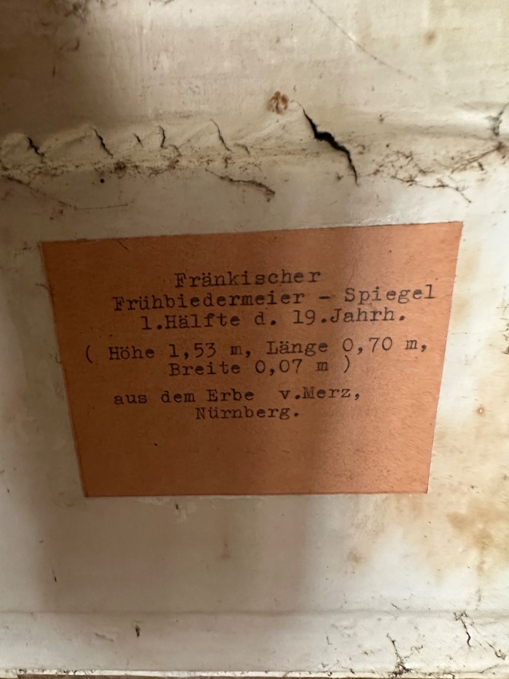 Spiegel: Antiker Empire-Spiegel – Gebraucht aus Basel von bigmbh 3