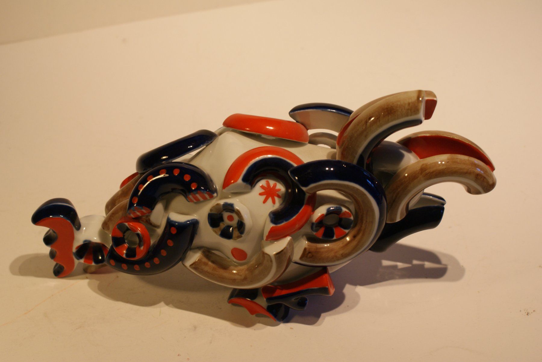 Hahn, Sargadelos, Porzellan, rooster design, handbemalt (Gebraucht) in ...