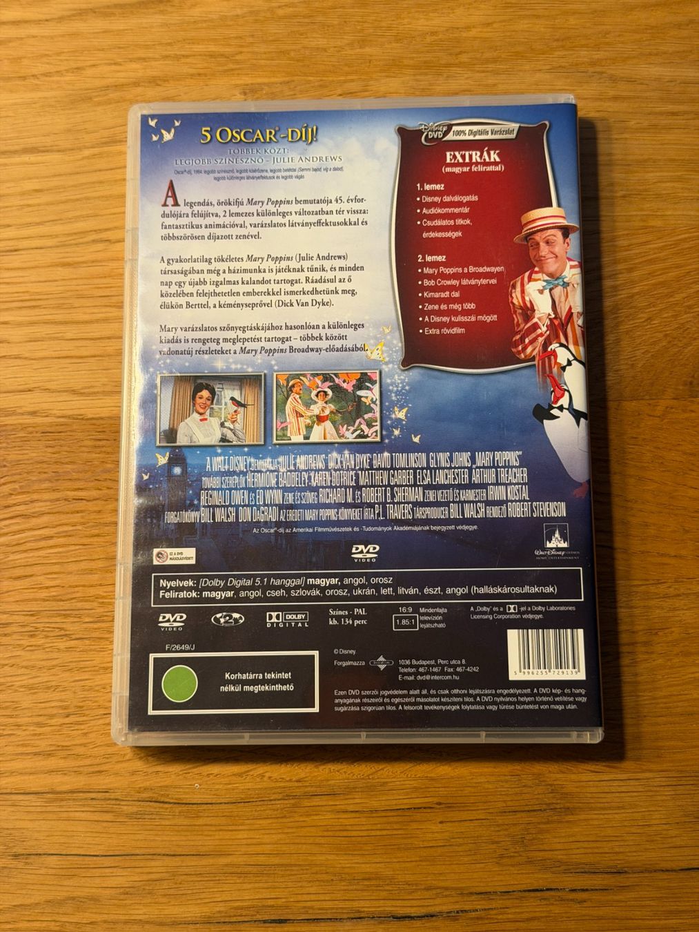 Tutti i DVDs: Marry Poppins – Usato da Birmensdorf ZH venduto da SkiByte 1