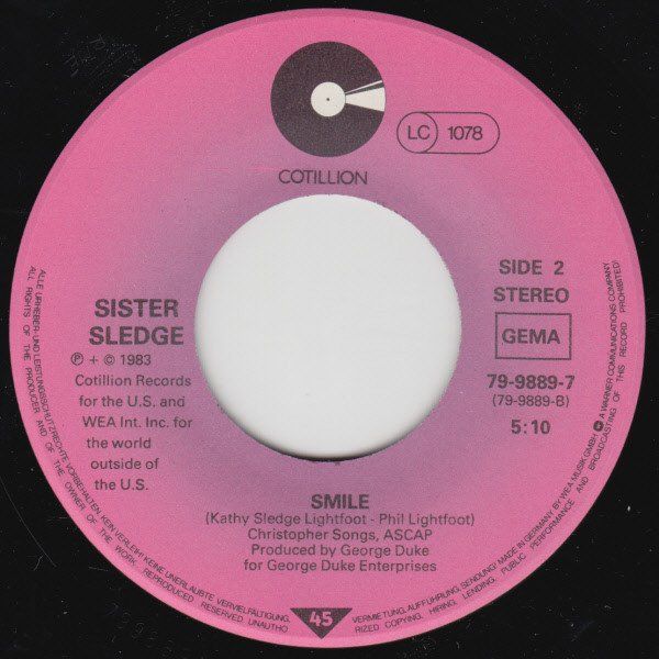 Dischi in vinile: Sister Sledge: Let Him Go 7" – Usato da Steinhausen venduto da Vilivinili 1