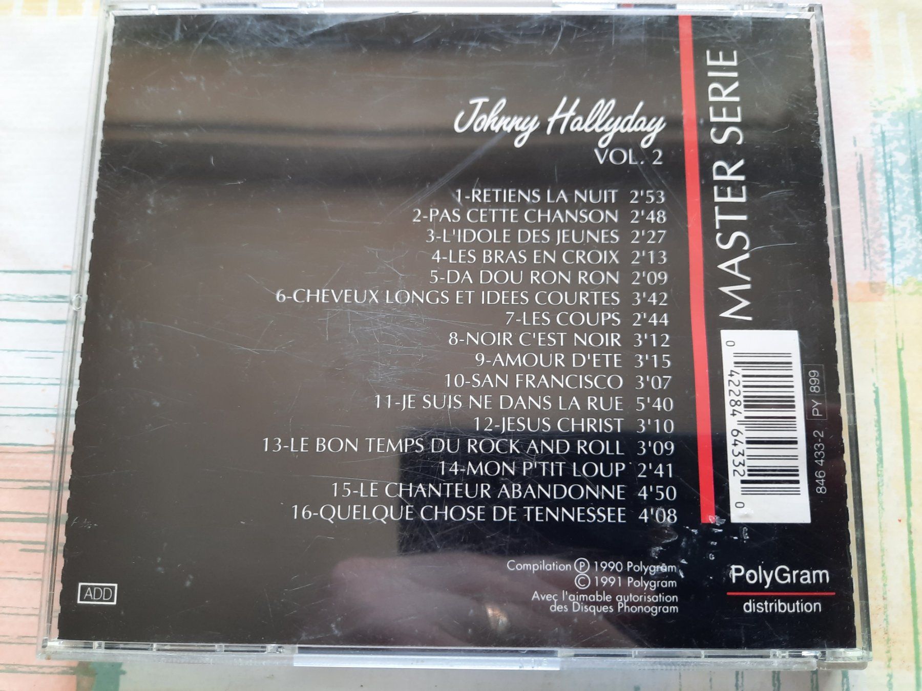 CD: Cd Johnny Hallyday - Master série Volume 2 – Usato da Pully venduto da bro_n52j 1