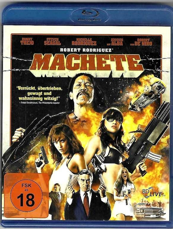 Tutti i DVDs: Machete - Blue-ray Film – Usato da Dörflingen venduto da Super-Bob