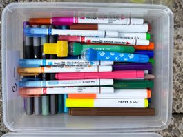 Stifte, Stifte, Stifte. Filz und Fineliner, Brushpens.