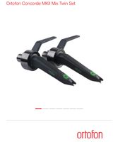 Ortofon Concorde MKII Mix Twin Set