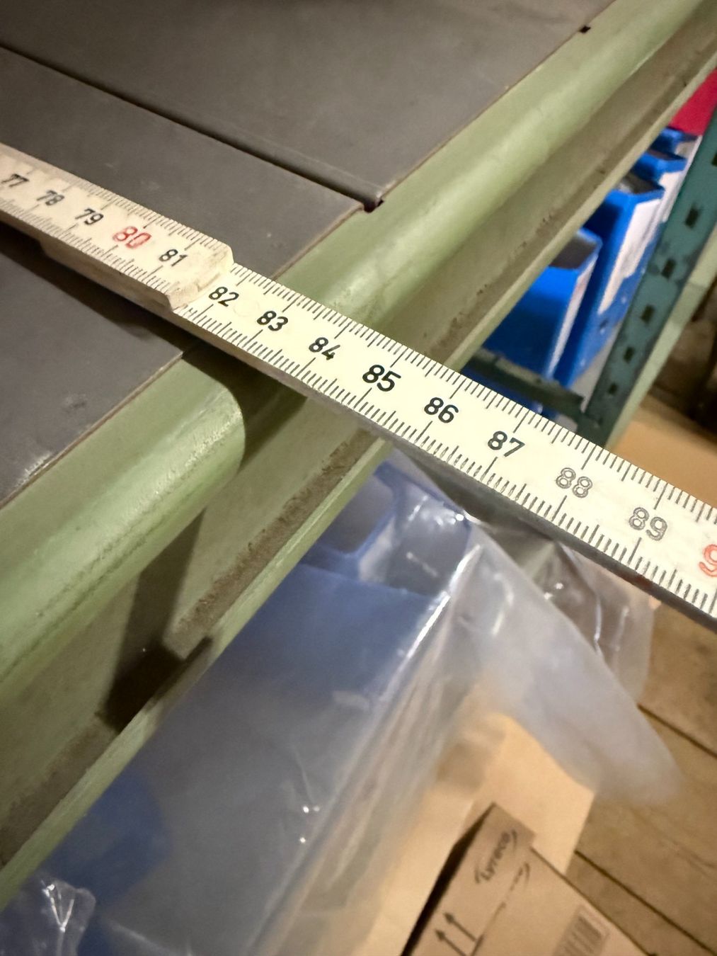 Scaffali: SCHWERLAST REGAL MINDESTENS 20 LAUFMETER – Usato da Rebstein venduto da art-design.auction 6