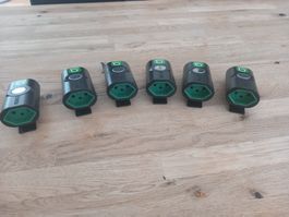 6 Stk. Kupplung magnetisch und mit Klipp