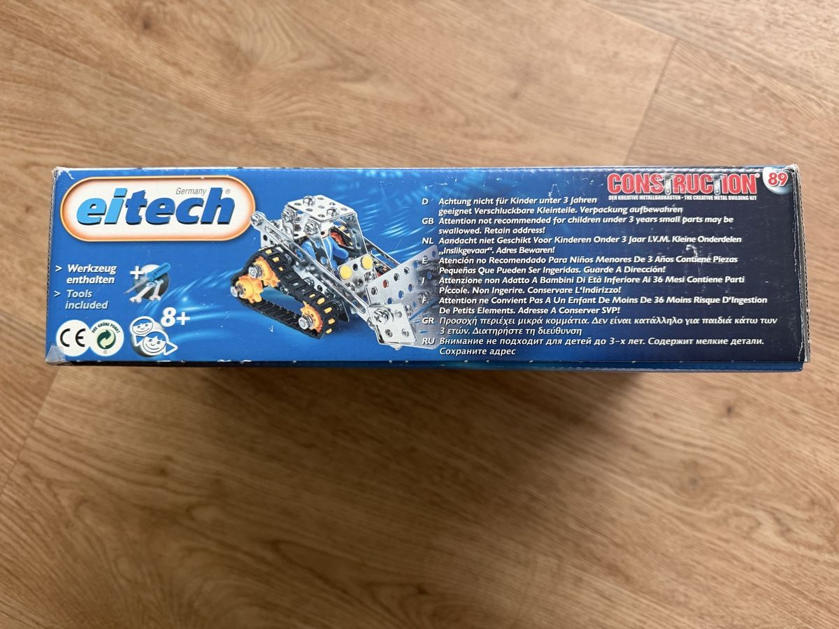 Kit di costruzioni: Eitech Metallbaukasten  – Usato da Bettlach venduto da Valgoy 1