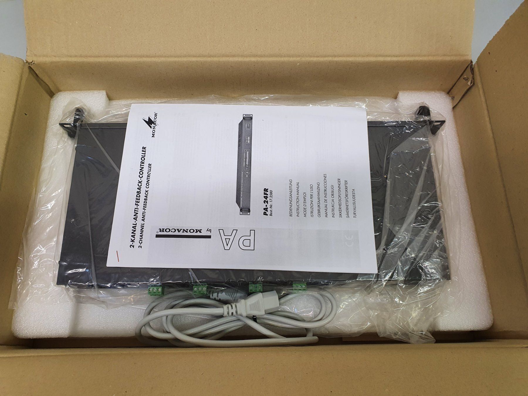Monacor Console di mixaggio: Monacor 2-Kanal-Anti-Feedback-Controller – Nuovo (secondo la descrizione) da Hochdorf venduto da av-electronics 5