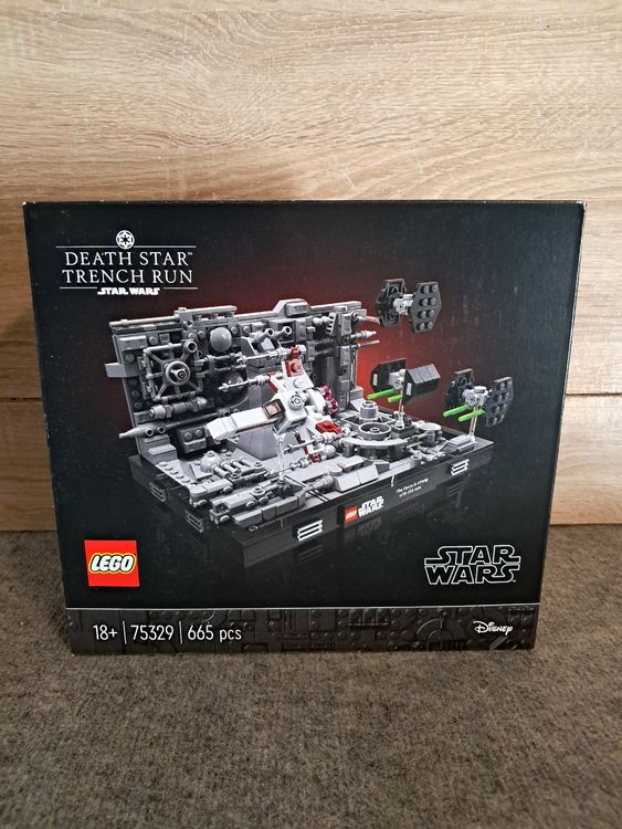 Lego 75329 Star Wars Death Star Trench Run Pursuit Diorama (Neu und ...