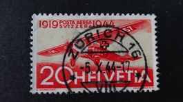 Vollstempel ZÜRICH 16 Widikon  5.X.44   21