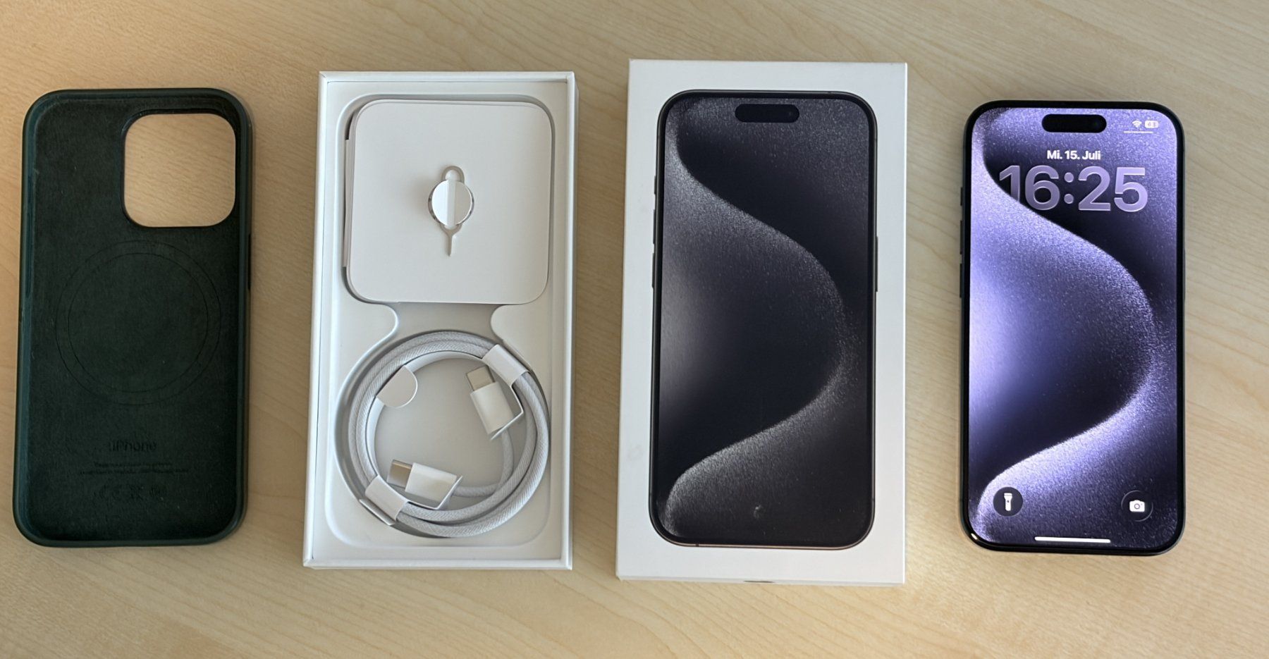 Apple Portables: Apple iPhone 15 Pro Black 128GB – D'occasion à Weiningen ZH par traumpreis 7