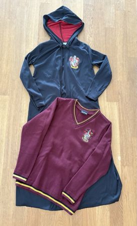Harry Potter Kostüm Umhang und Pullover 9-10 Jahre