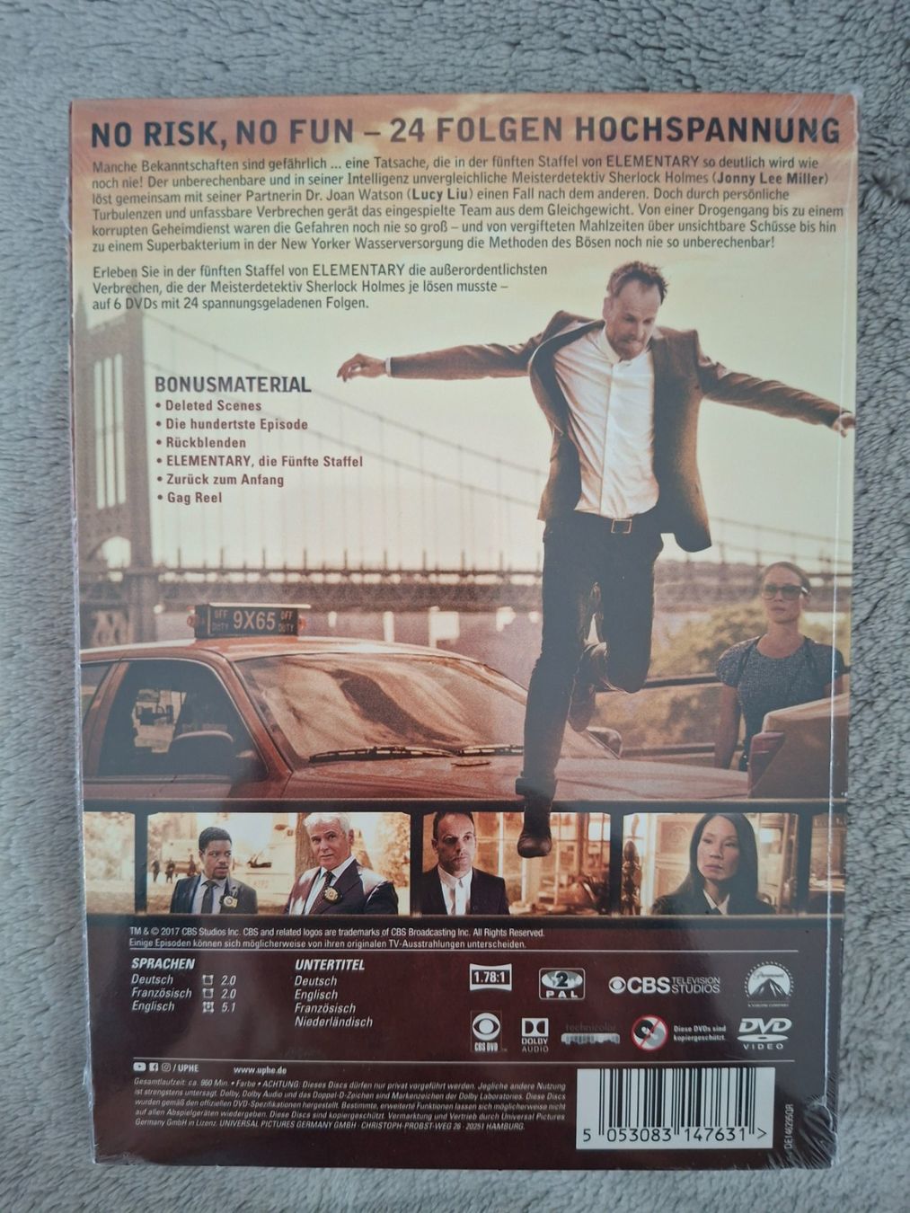 Tutti i DVDs: ELEMENTARY STAFFEL  5  NEU + OVP !! – Usato da Aesch BL venduto da Burschi59 1