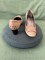 Leder Pumps nude beige 39 Tods