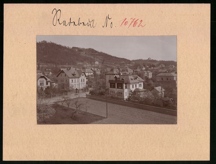 Fotografie & Manifesti: Fotografie Radebeul-Oberlössnitz, Blick – Usato da Berlin venduto da bartko-reher