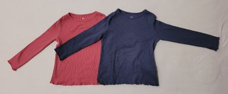 2 Langarmshirts von H&M, Gr. 98/104, Top Zustand!