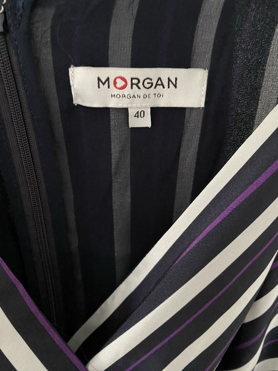 Morgan Vestiti: Robe rayée Morgan – Nuovo (secondo la descrizione) da Chézard-St-Martin venduto da monster2525 3