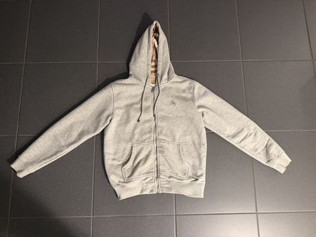 Burberry Kapuzenjacke grau Grösse L guter Zustand