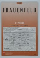 Landeskarte der Schweiz Frauenfeld 1:25'000
