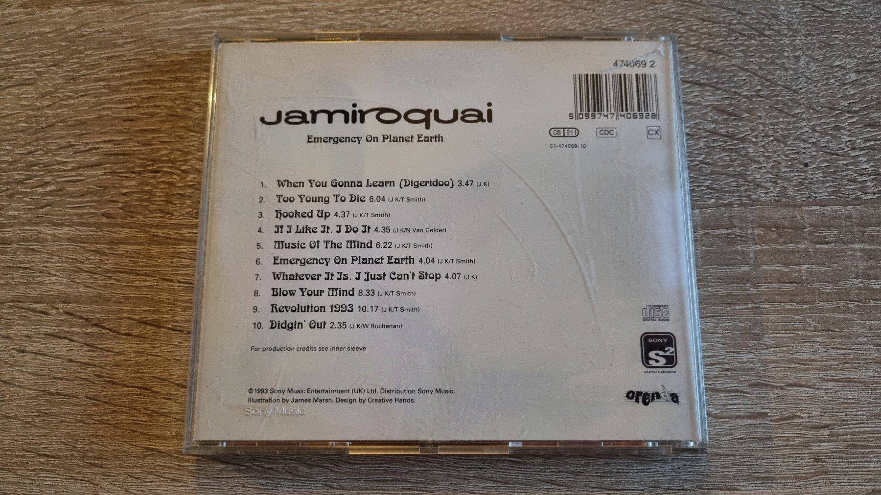 CD: Jamiroquai - Emergency on Planet Earth – Usato da Hagenbuch ZH venduto da lecterr55 2