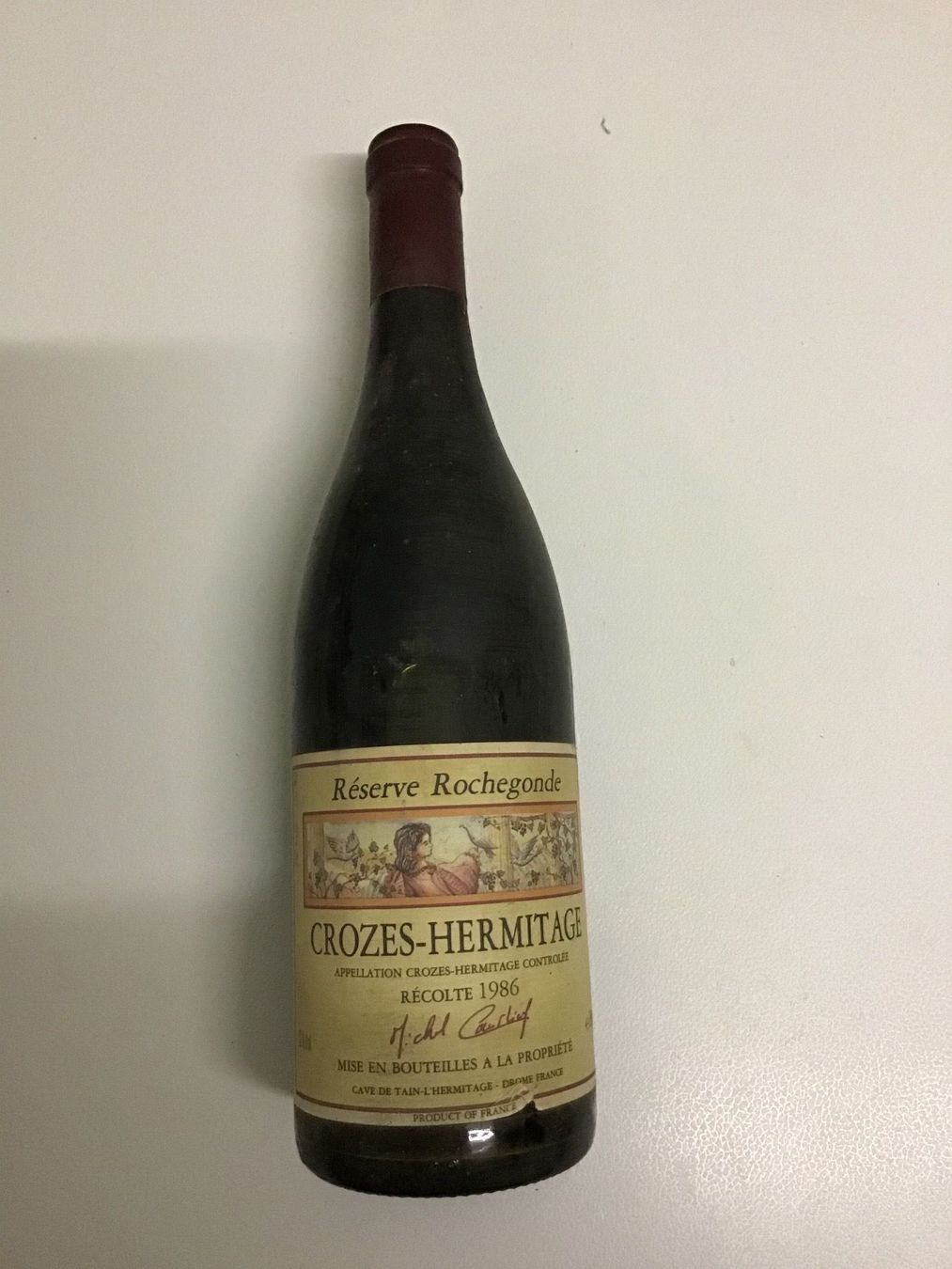 Wein: Crozes Hermitage, Jg 1986 – Neu (gemäss Beschreibung) aus Glattbrugg von Rene1766