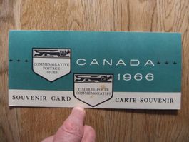 Souvenir Card Canada 1966