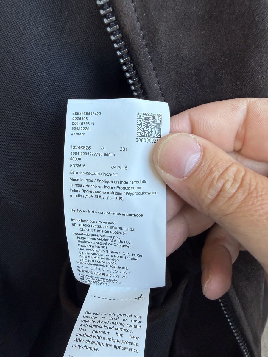 Hugo Boss Jacken: Boss Lederjacke Jamaro Dark Brown – Gebraucht aus Rickenbach LU von Aco232 3
