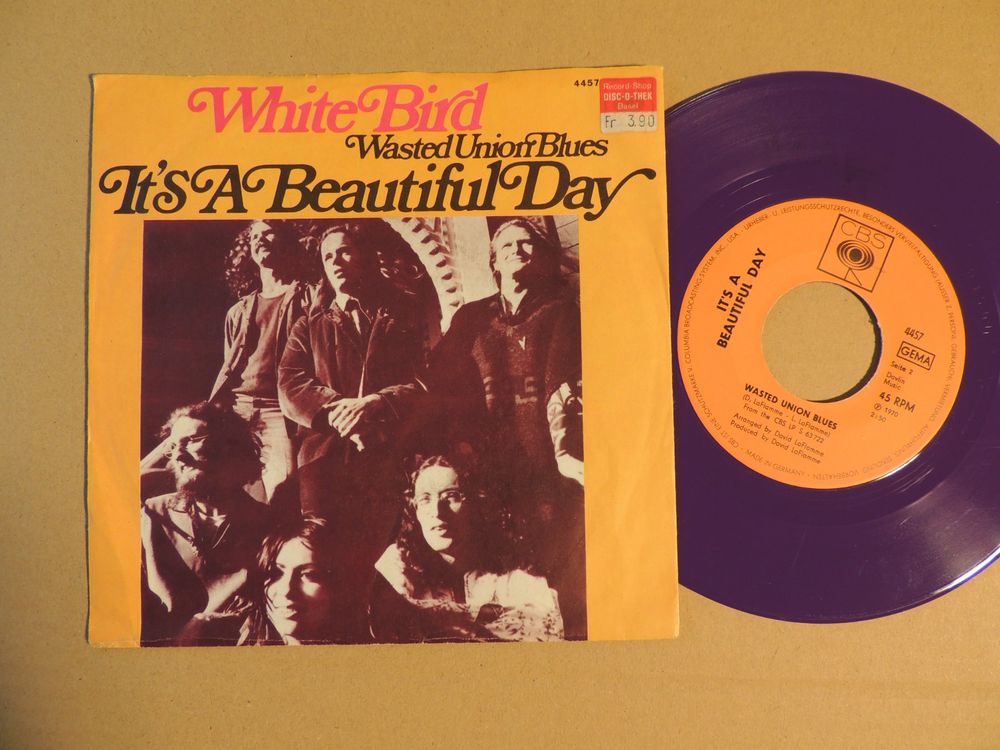 IT'S A BEAUTIFUL DAY white bird wasted union blues Kaufen auf Ricardo