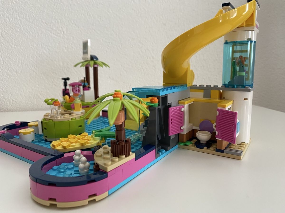 Lego Giocattoli: Lego Friends Andreas Pool-Party 41374 – Usato da Menzingen venduto da Menzingen6313 2