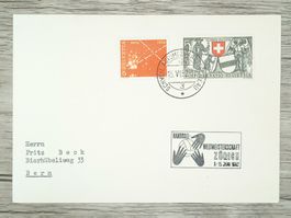 TR13 Carte Postale Suisse 1952