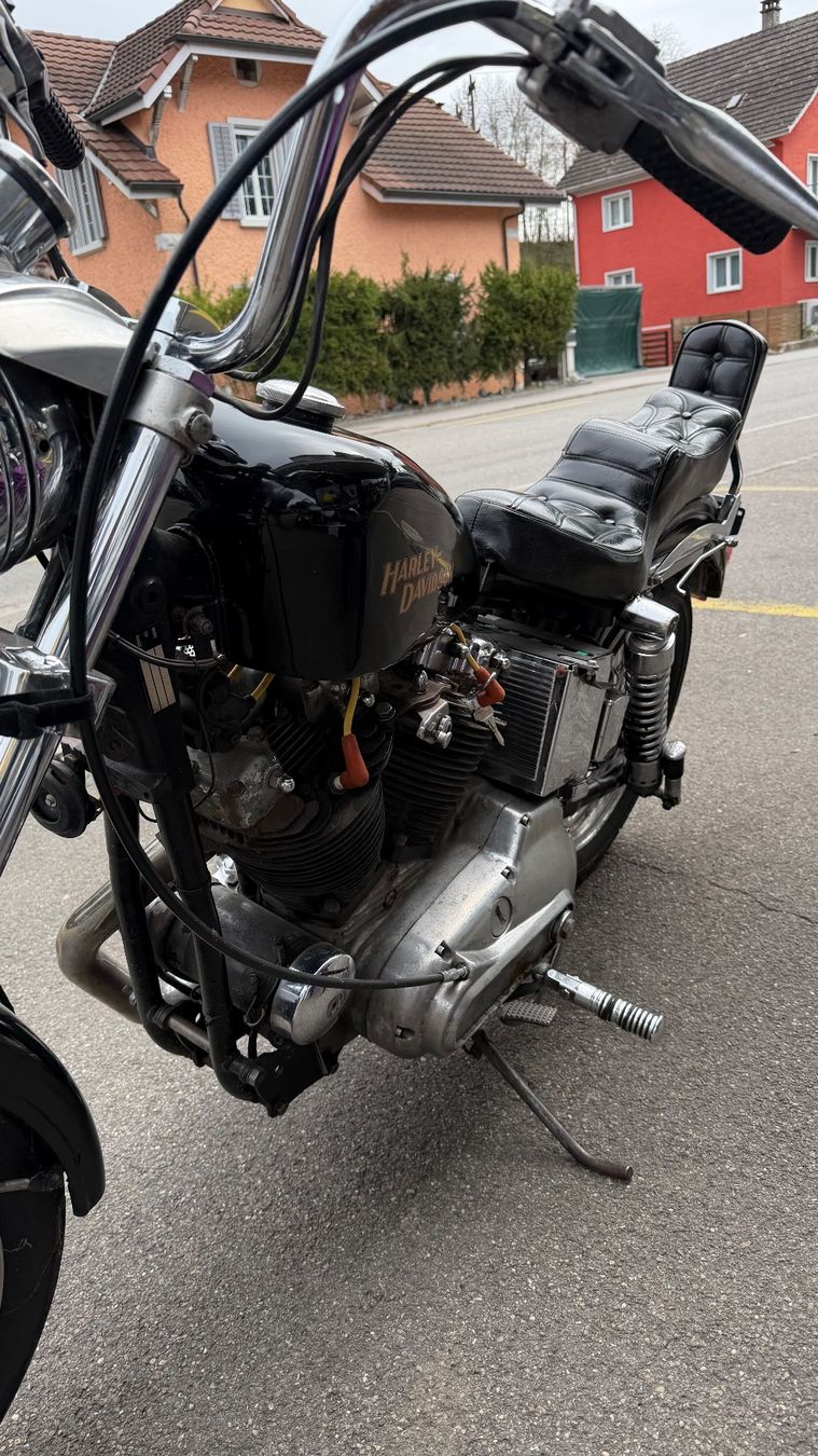Harley-Davidson Chopper: Harley-Davidson, Ironhead 1974 – Usato da Wildegg venduto da otown-brocki 4