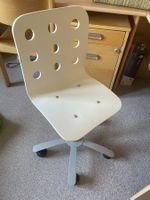 IKEA JULES Kinder-Schreibtischstuhl, weiss, drehbar