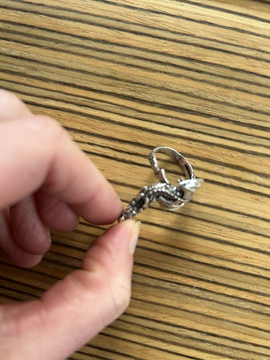 Anelli: Ring Silber 925 Drache – Usato da Birsfelden venduto da Exclusivity 6