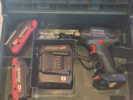 Metabo Schlagschrauber SSW 18 LTX 300 BL - 2 Akkus