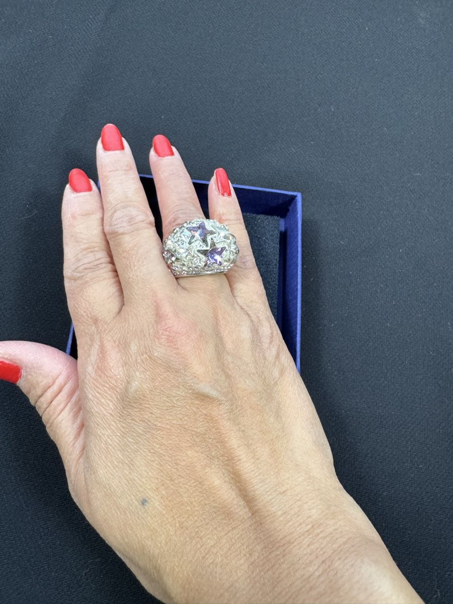 Swarovski Bagues: Swarovski Crystal Ring size 52 – D'occasion à Hurden par rac_wyf8 7