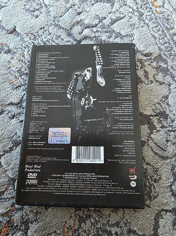 Tutti i DVDs: Carpathian Forest Black Metal DVD  – Usato da Chur venduto da Jany88 1