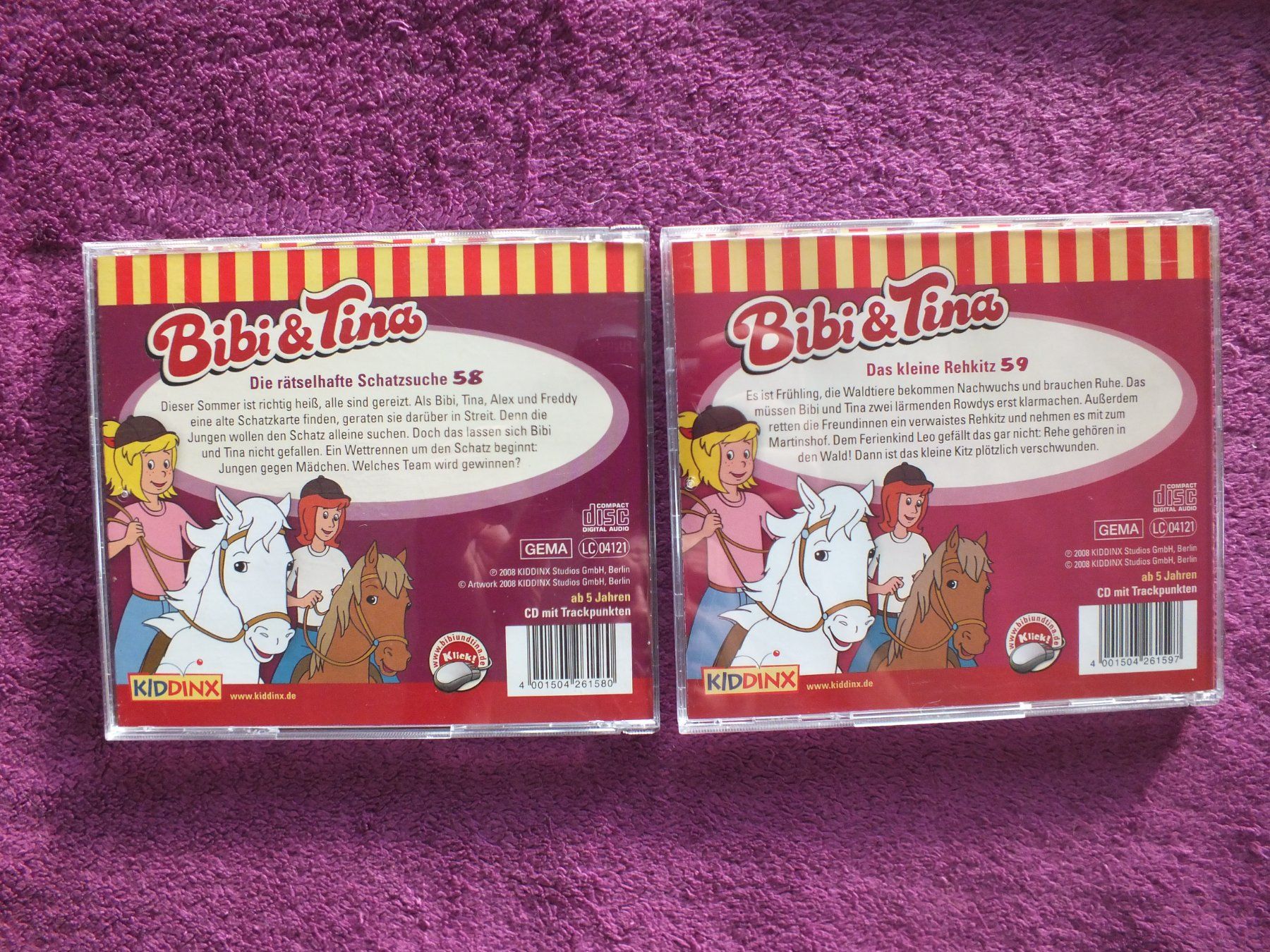CDs: 6 - Bibi & Tina - Hörspiel - CD´s – Gebraucht aus Müllheim Dorf von Seeeule01 4