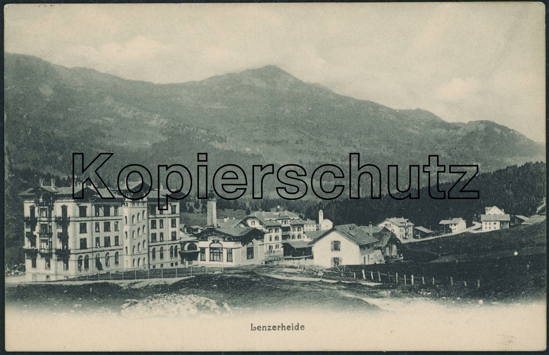 Cartoline postali: GR Lenzerheide • Lai - Obervaz – Usato da Schindellegi venduto da masutka7