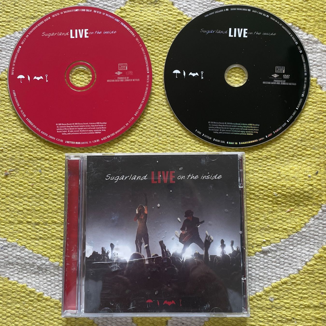 CD: SUGARLAND-2CD LIVE ON THE INSIDE – Usato da Rorschacherberg venduto da CD-Roli