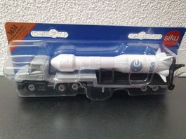 Neu - Siku - Tieflader mit Rakete