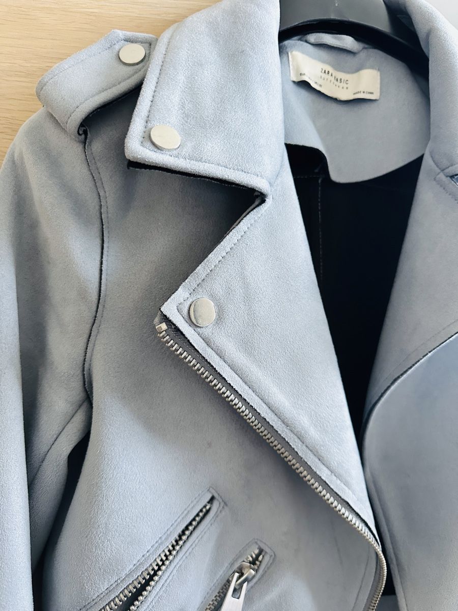 Zara Vestes: Zara Suede Cropped Jacket – D'occasion à Zürich par moi_9nfk 4